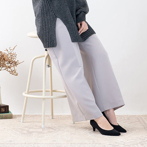 ポインテッド5㎝<ふわさら>痛くないパンプス＜新色追加＞
