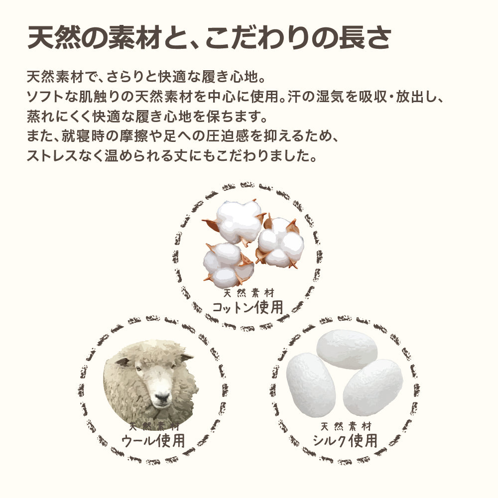ノーマル丈　ネムリケア重ね履きセット