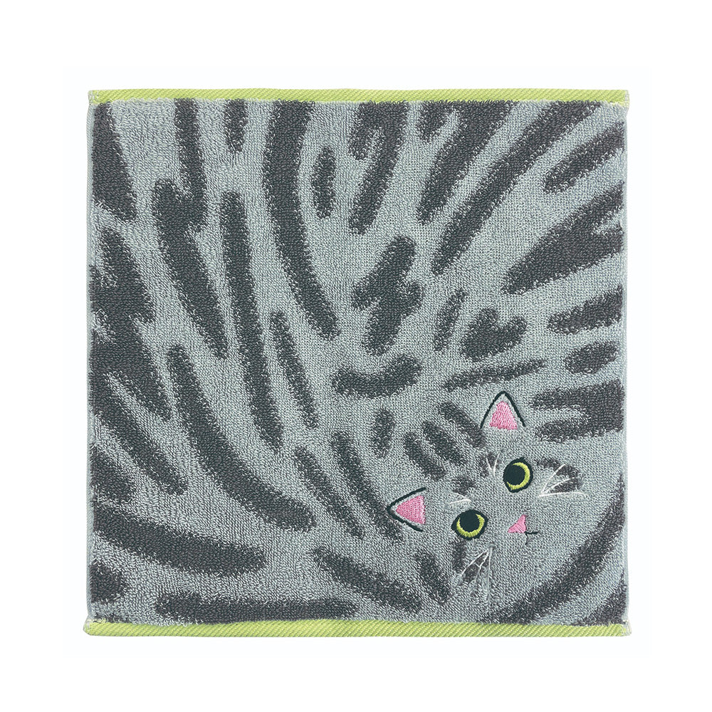 Uchinoko mate にゃんこシリーズ　毛並みハンカチ