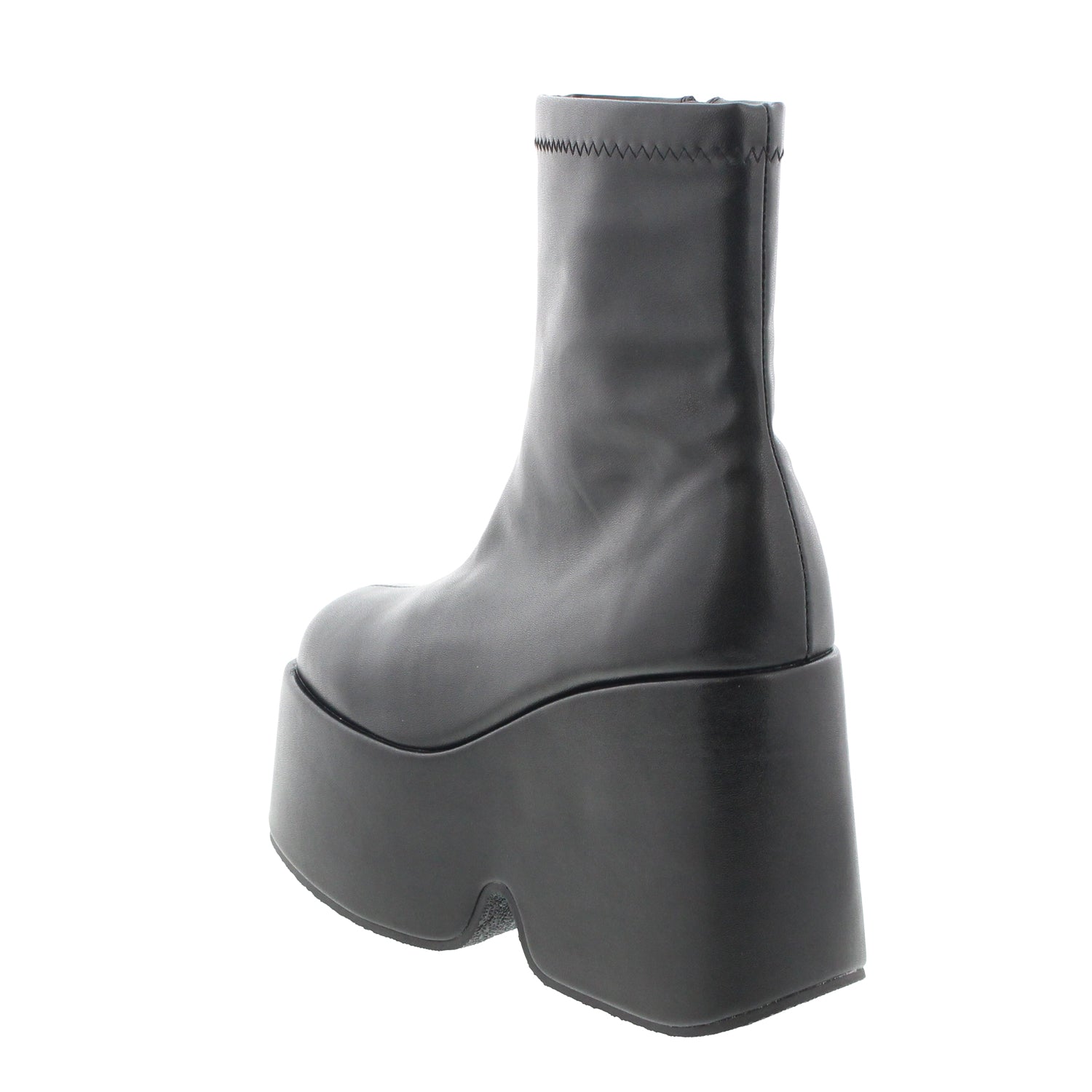 【JB selection】厚底ストレッチショートブーツ