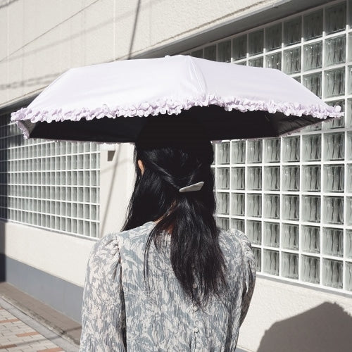 PUヒートカットフリル ミニ傘（晴雨兼用）: 傘 | ジェリービーンズ公式