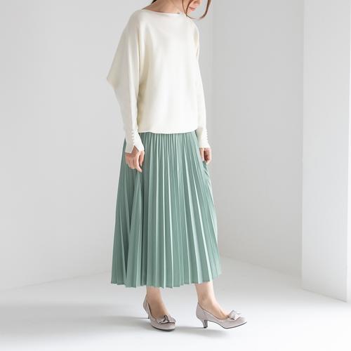<ふわさら>ターバンリボン２WAYパンプス