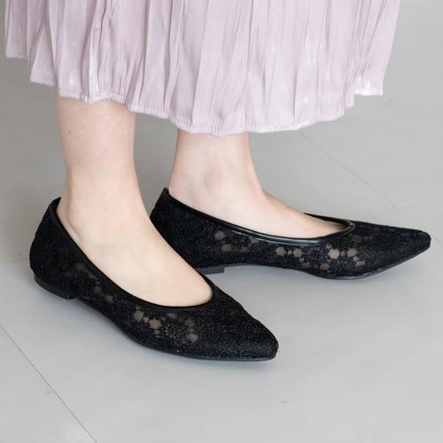 JB selection】ポインテッドシアーチュールパンプス: パンプス