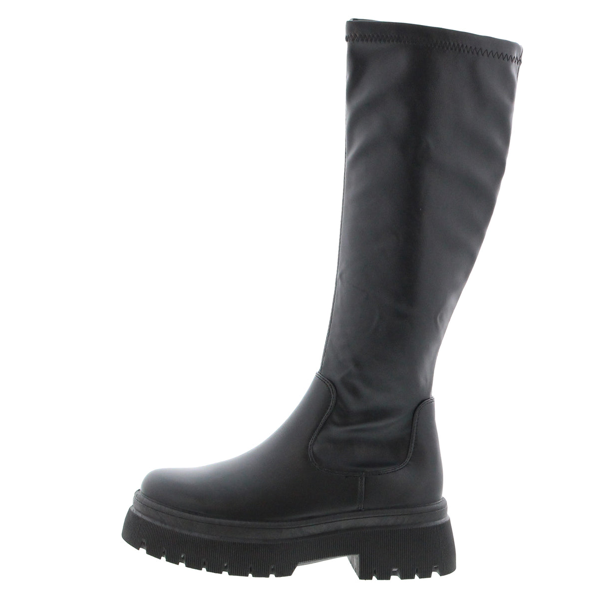 【JB selection】トラックソールストレッチロングブーツ