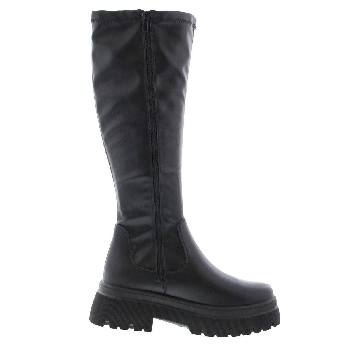 【JB selection】トラックソールストレッチロングブーツ
