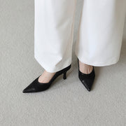 Sorenne(ソレンヌ)コンビスティレットパンプス(7cm)