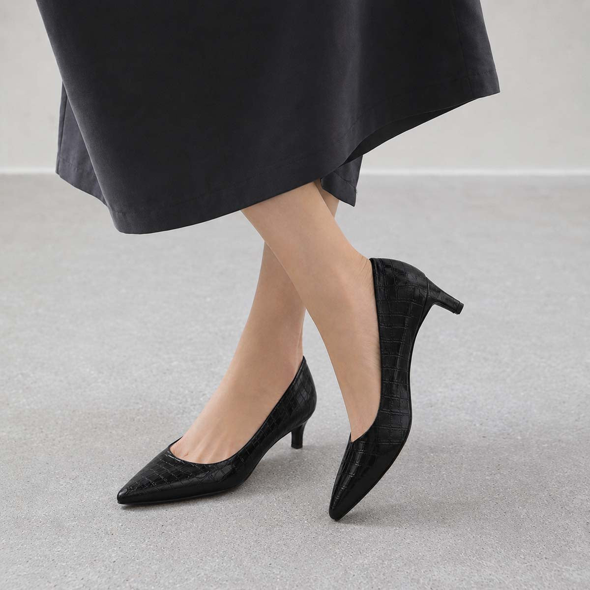 Cameli(カメリ)ベーシックヒールパンプス(5cm)