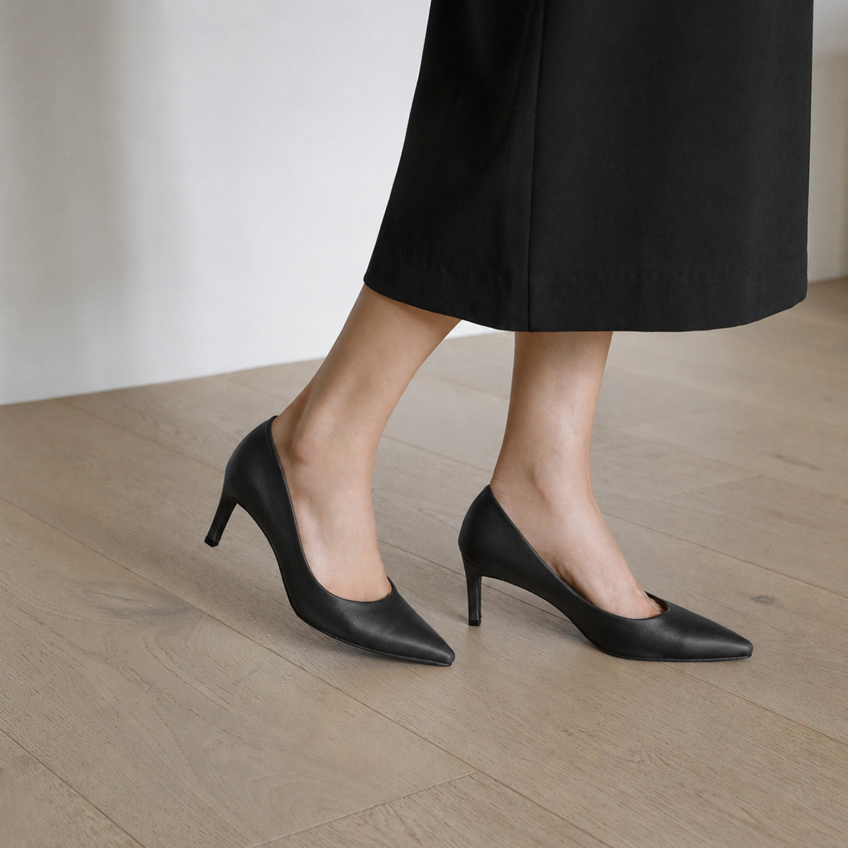 Cameli(カメリ)ベーシックヒールパンプス (7cm)