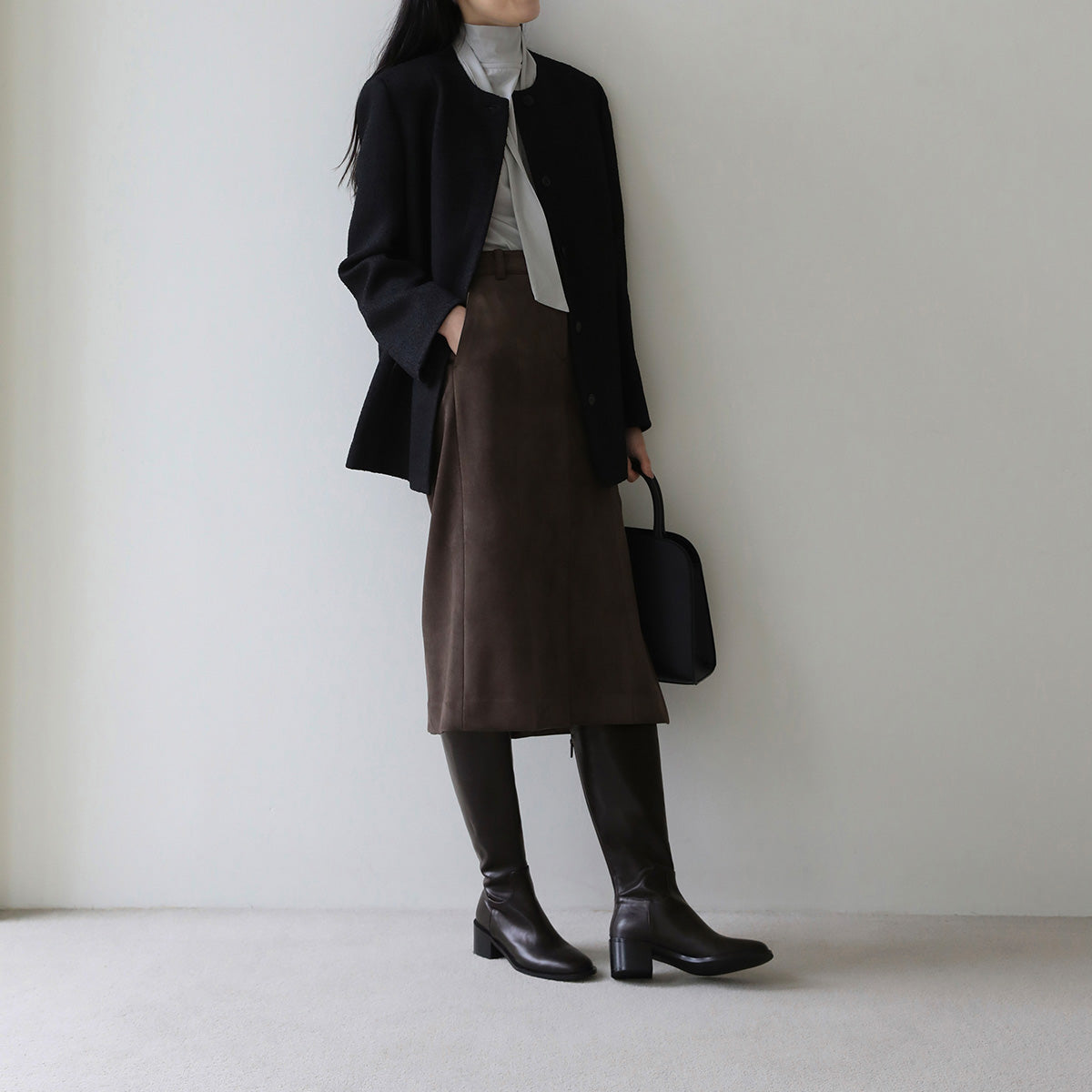 Sienna(シエナ)ラウンドロングブーツ