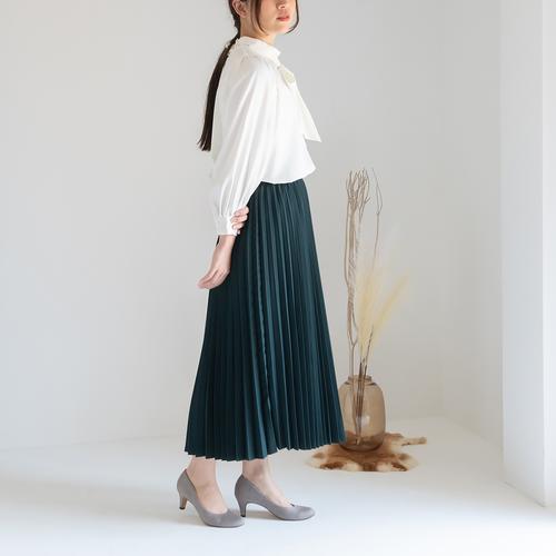 ラウンドトゥプレーン<ふわさら>痛くないパンプス