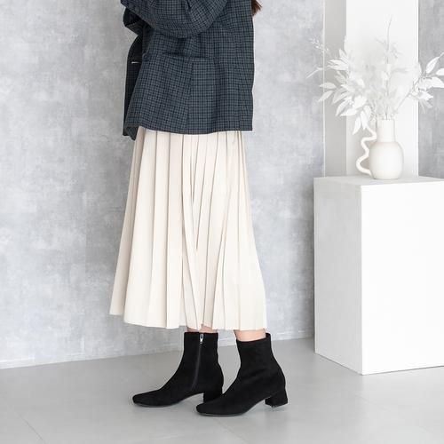 プレーンストレッチショートブーツ