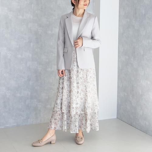 <ふわさら>サークルビジュービットローファーパンプス