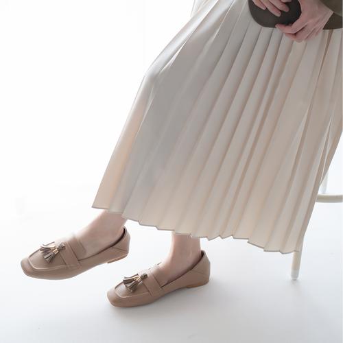 タッセルソフトローファーシューズ/210-52369