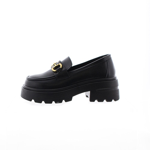 厚底トラックソールビットローファー