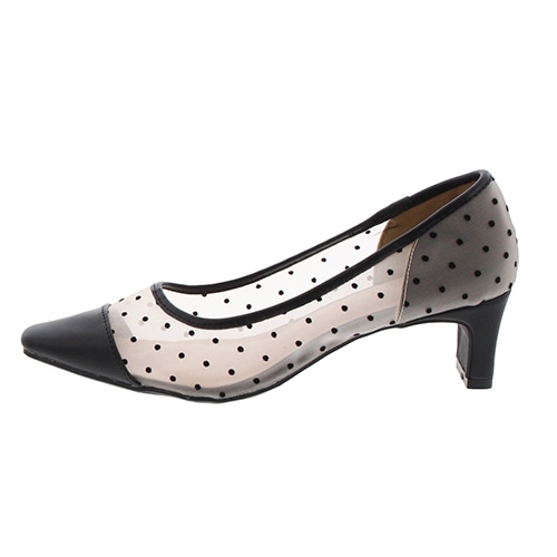 【JB selection】シアーチュールヒールパンプス