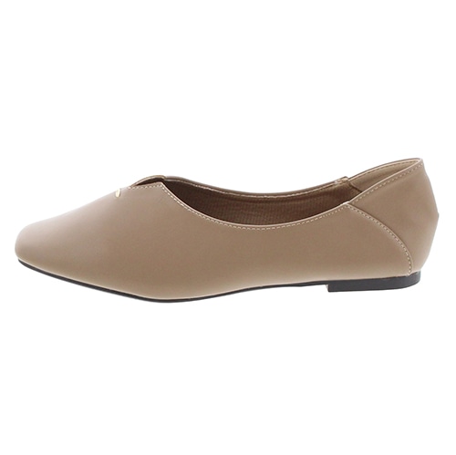 【JB selection】Vカット甲深フラットパンプス