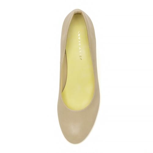 ラウンドトゥプレーン<ふわさら>痛くないパンプス【新色】