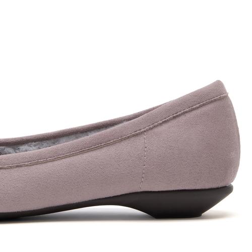 インナーファーベルベットリボンモカシン