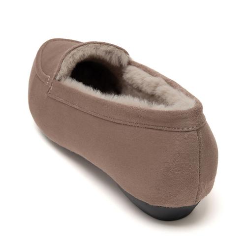 インナーファーポインテッドモールドソールモカシン