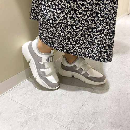 再入荷 テープベルトスニーカー 215 ｌ グリーンコンビ その他シューズ ジェリービーンズ公式通販 Jelly Beans Online Shop