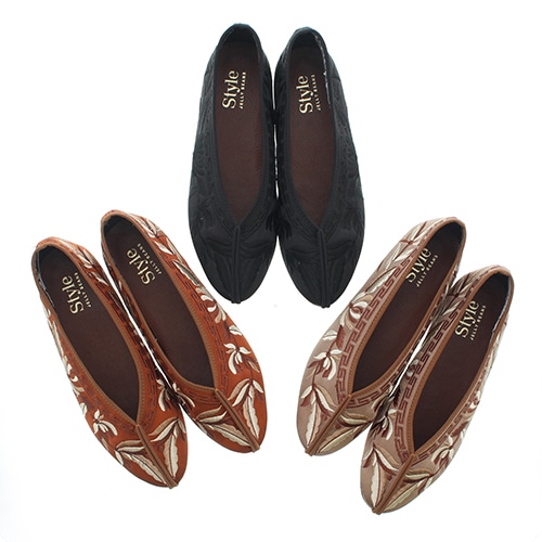 ☆SALE☆チャイナシューズ/210-00243(Ｓ キャメル): パンプス 