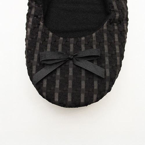 ポケッタブルバレエルームシューズ