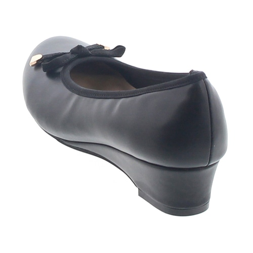 ウエッジヒールバレエパンプス<ふわさら>/204-52811