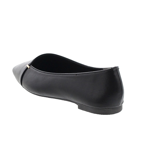 【JB selection】アシンメトリーカットフラットパンプス