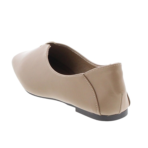 【JB selection】Vカット甲深フラットパンプス