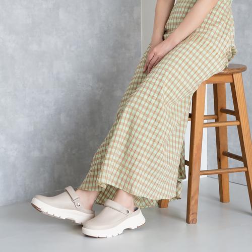 2WAYベルト付きクロッグサボミュールシューズ