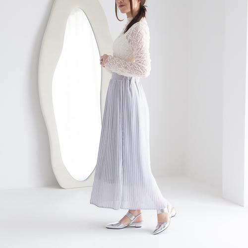 ストレッチバックベルトパンプス