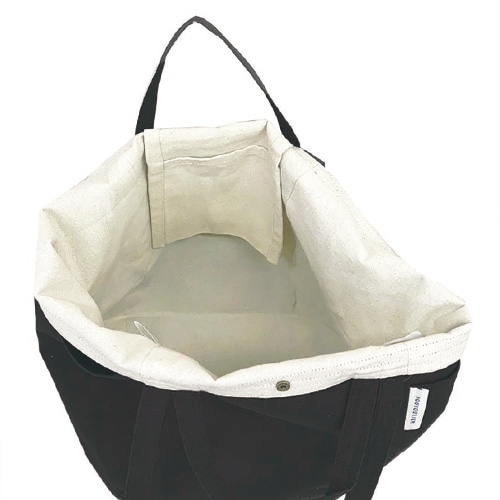 2ハンドル インド綿トートバッグ