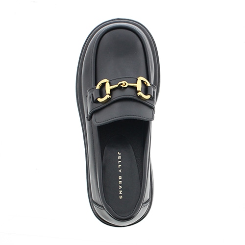 厚底トラックソールビットローファー