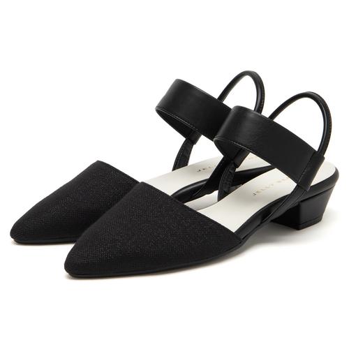 ストレッチバックベルトパンプス