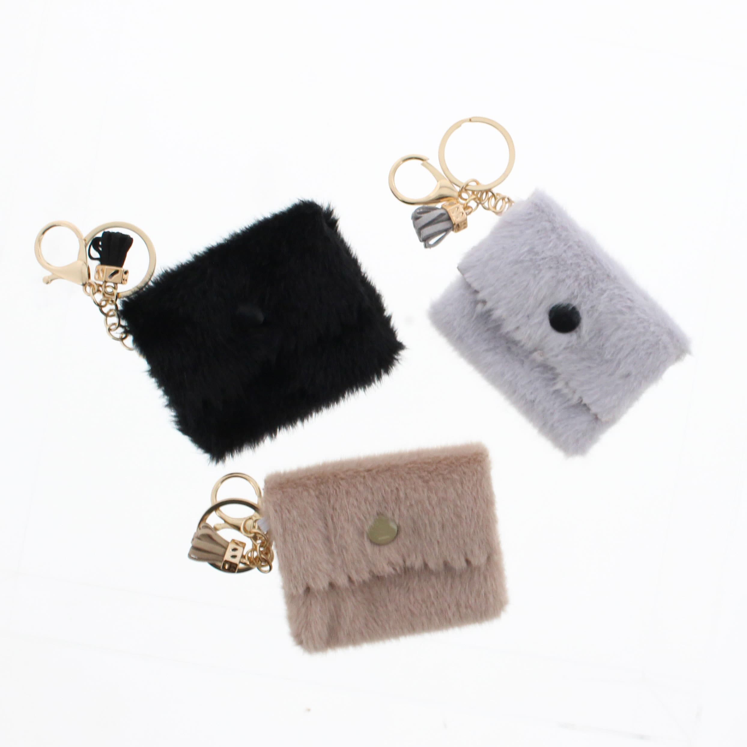 モヘアファーミニポーチチャーム