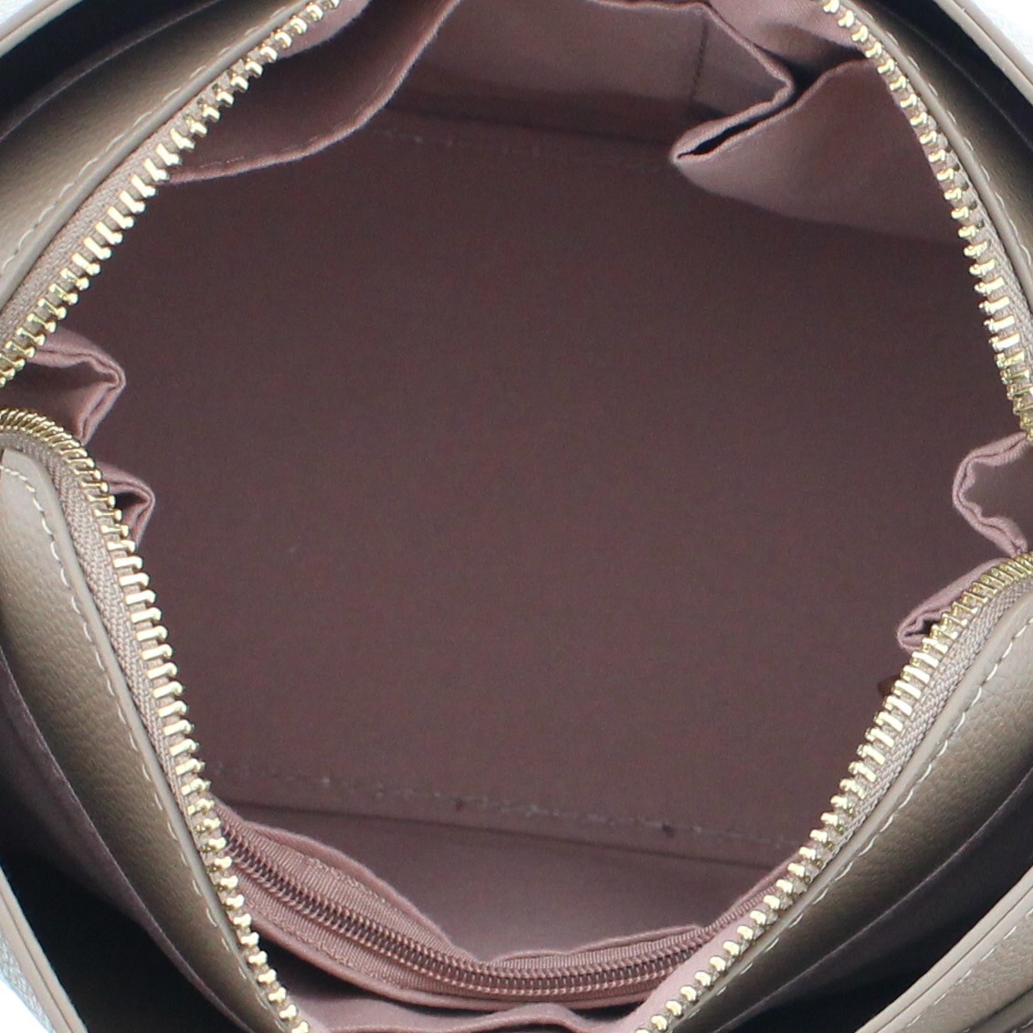 メタルアクセントファスナーショルダーバッグ【新色】