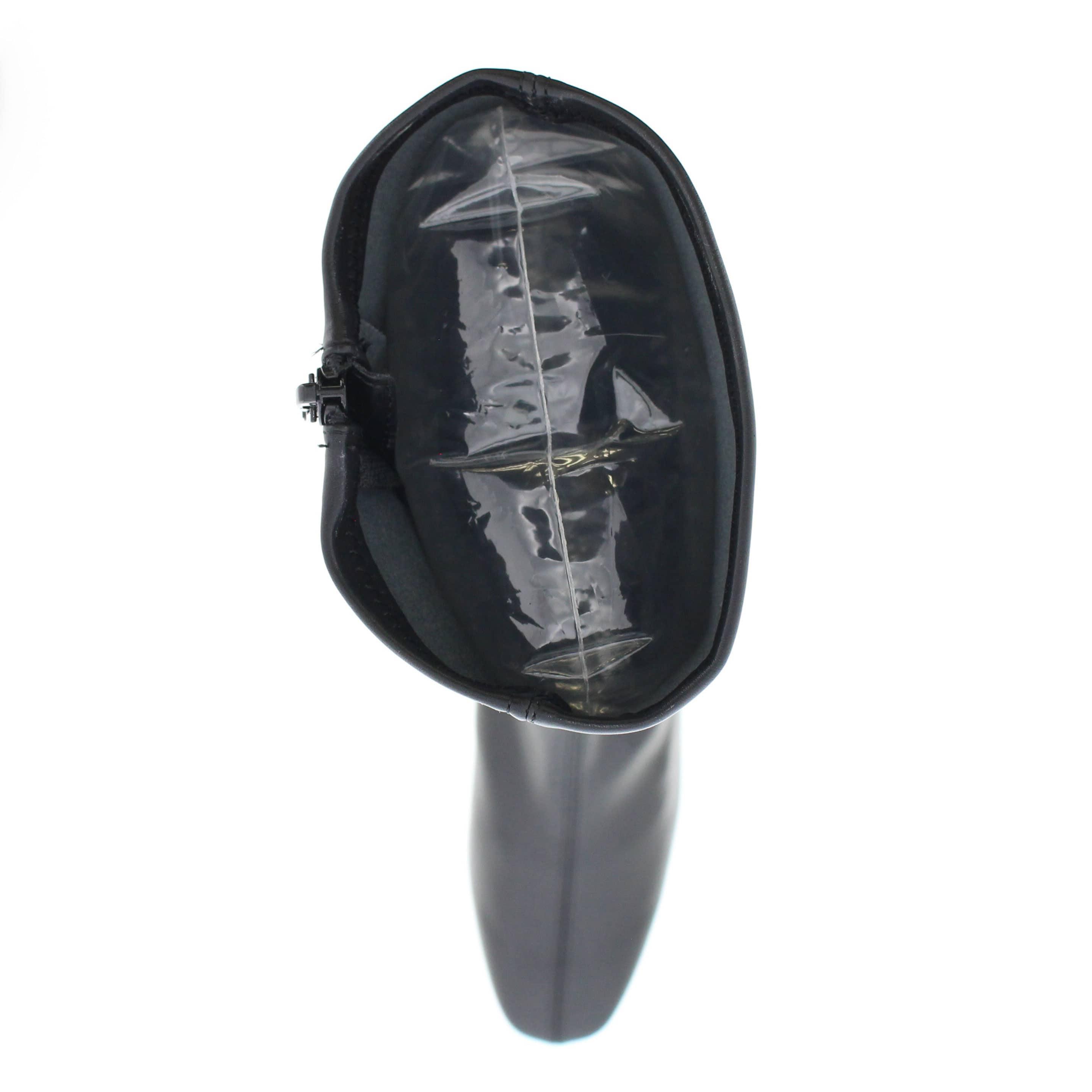 スクエアトゥロングストレッチブーツ