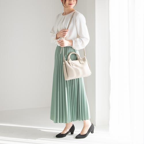 ノットリボンハンドルハンドバッグ【新色】