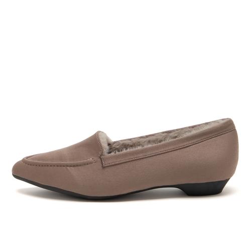 インナーファーポインテッドモールドソールモカシン