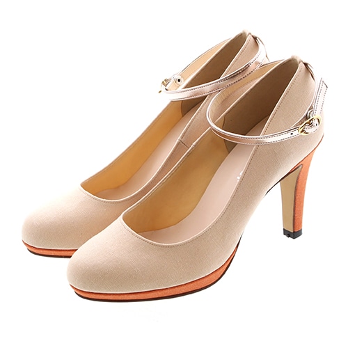 Special Price アンクルストラップヒールパンプス Made In Japan 113 23 0cm 花柄 パンプス ジェリービーンズ公式通販 Jelly Beans Online Shop