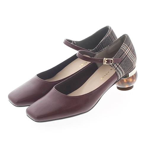 ★Special price★ボールヒールストラップパンプス/204-42707