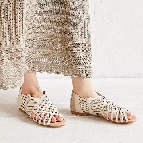 クロスストリングサンダル 4 ｍ オーク サンダル ジェリービーンズ公式通販 Jelly Beans Online Shop