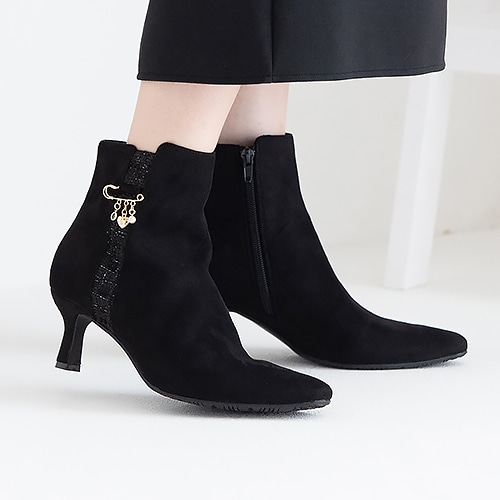 ジェリービーンズ ダークブラウン バックル付き ショートブーツ ショートブーツコレクション | ジェリービーンズ公式通販 JELLY