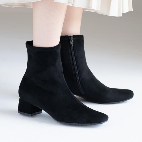 プレーンストレッチショートブーツ
