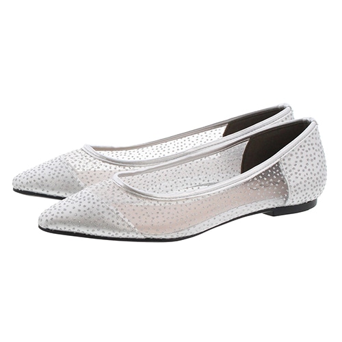 【JB selection】ポインテッドシアーチュールパンプス