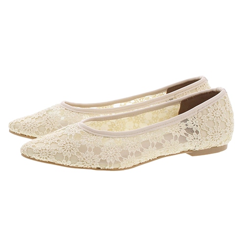 【JB selection】ポインテッドシアーチュールパンプス