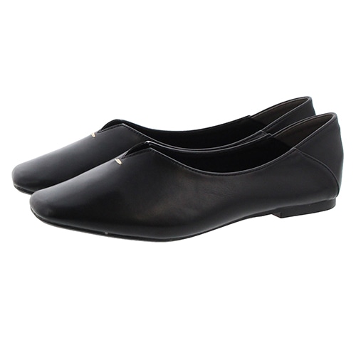 【JB selection】Vカット甲深フラットパンプス