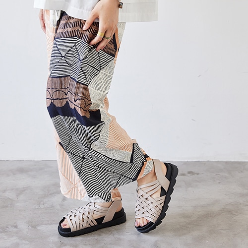 Sale 編み込みメッシュスポーツサンダル 214 ｍ ライトグレー サンダル ジェリービーンズ公式通販 Jelly Beans Online Shop