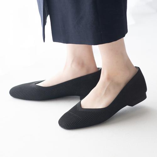 やわらかニットパンプス