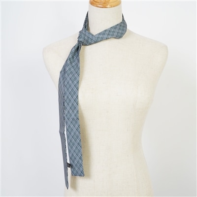 チェックナロースカーフ